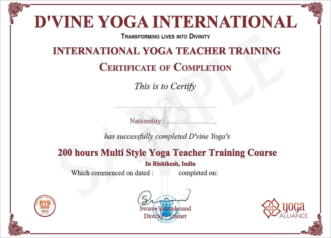 Online 200 Hour Yoga Teacher Training Course