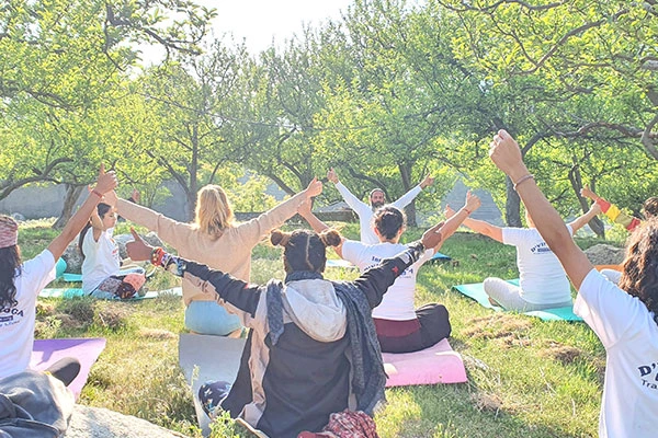 Yoga school in Rishikesh